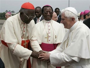 Benoît XVI au Cameroun