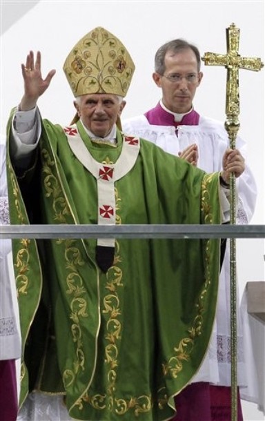 Pape Benoît XVI en Allemagne 1