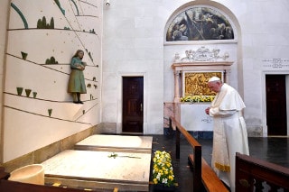 Le pape François à Fatima
