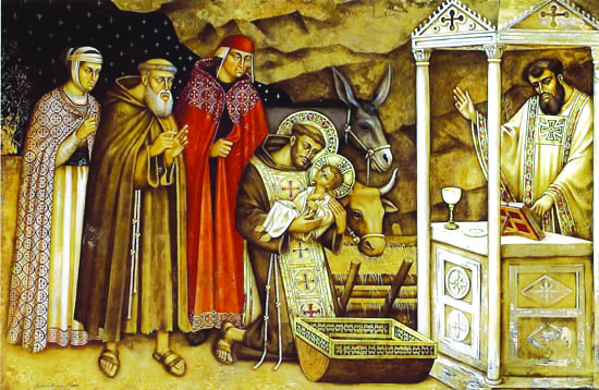 Saint François d’Assise à Greccio