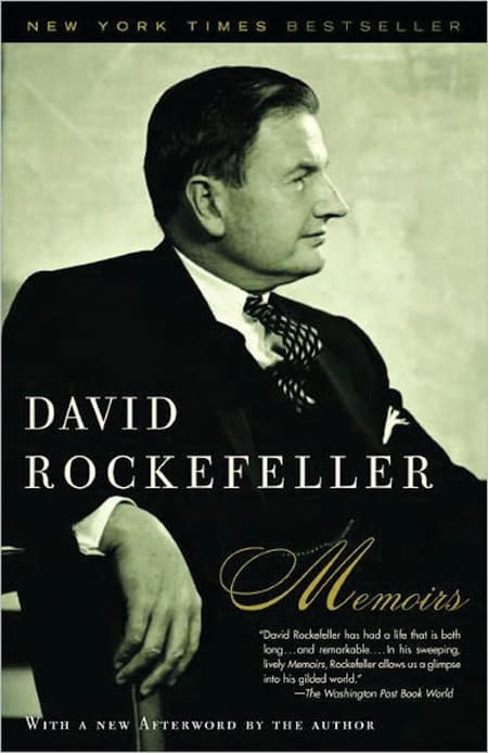 David Rockefeller, Mémoires