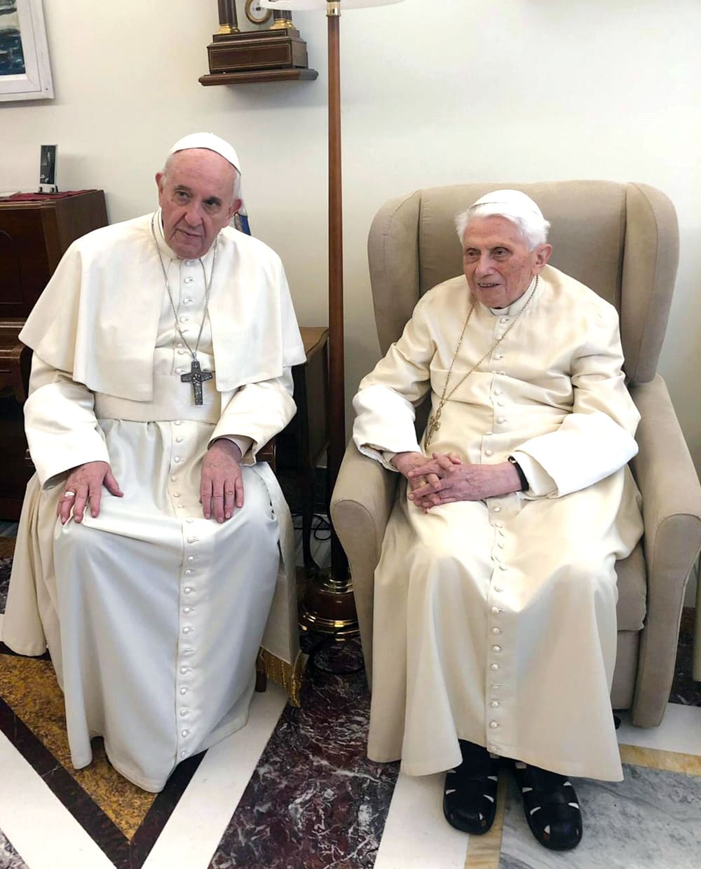 François et Benoît  XVI