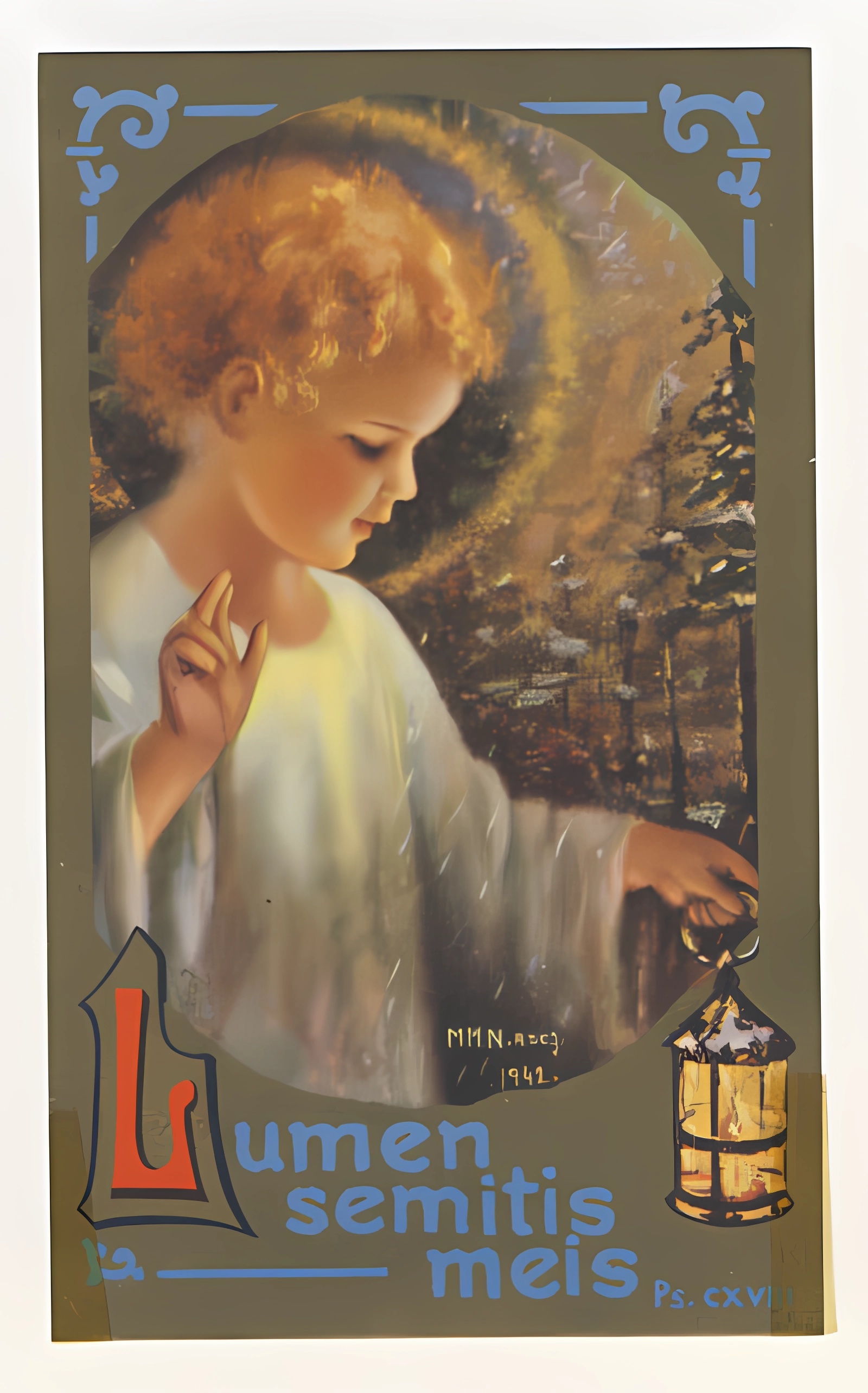 Jésus une lampe sur mes pas