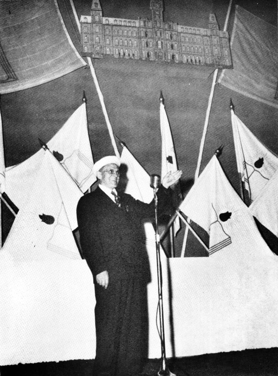 M. Louis Even, directeur-général du mouvement - Congrès 1955
