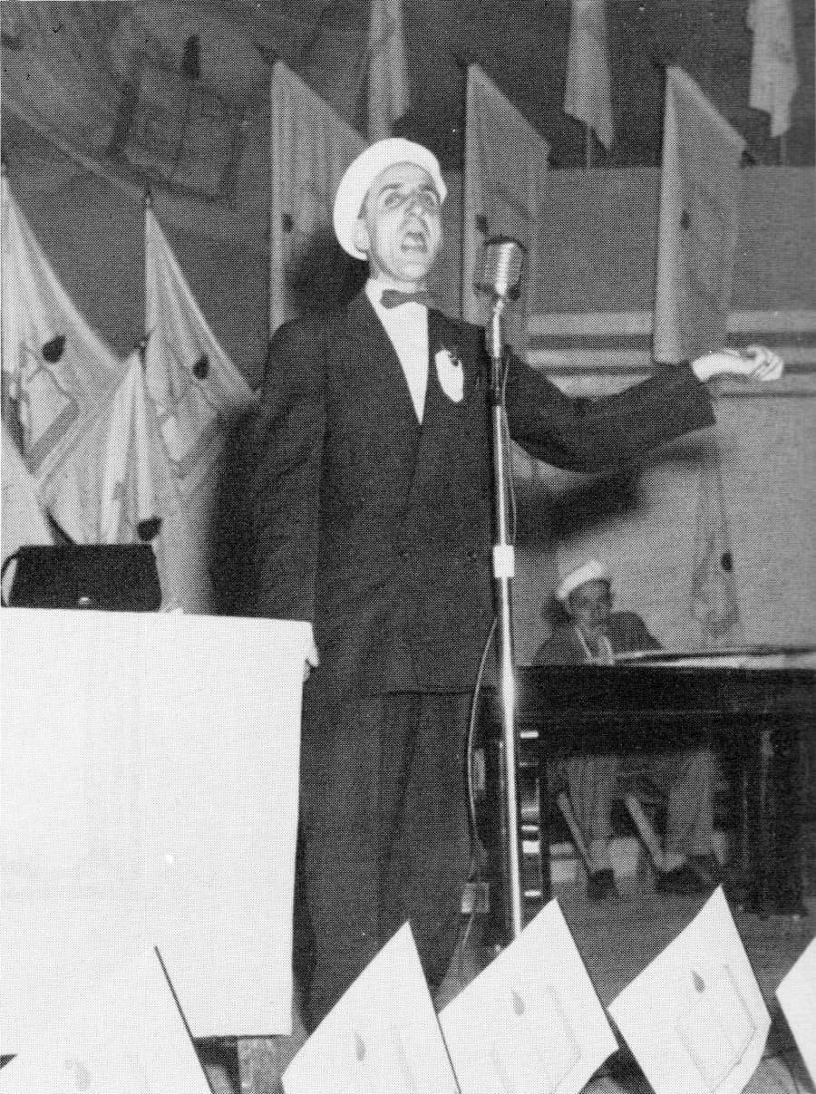 Le grand Directeur-missionnaire, Gérard Mercier - Congrès 1955