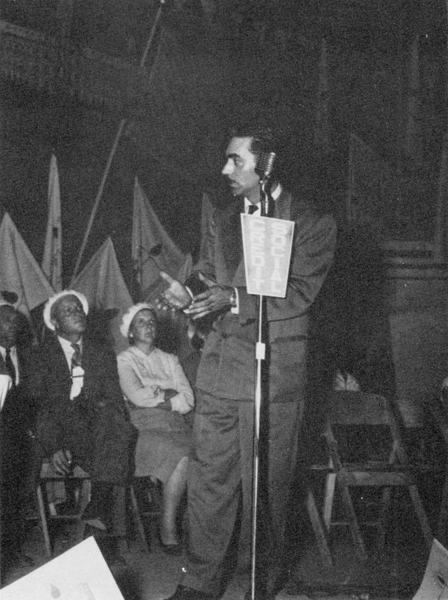 Le conseiller Alfred Gagliardi de Montréal - Congrès 1955