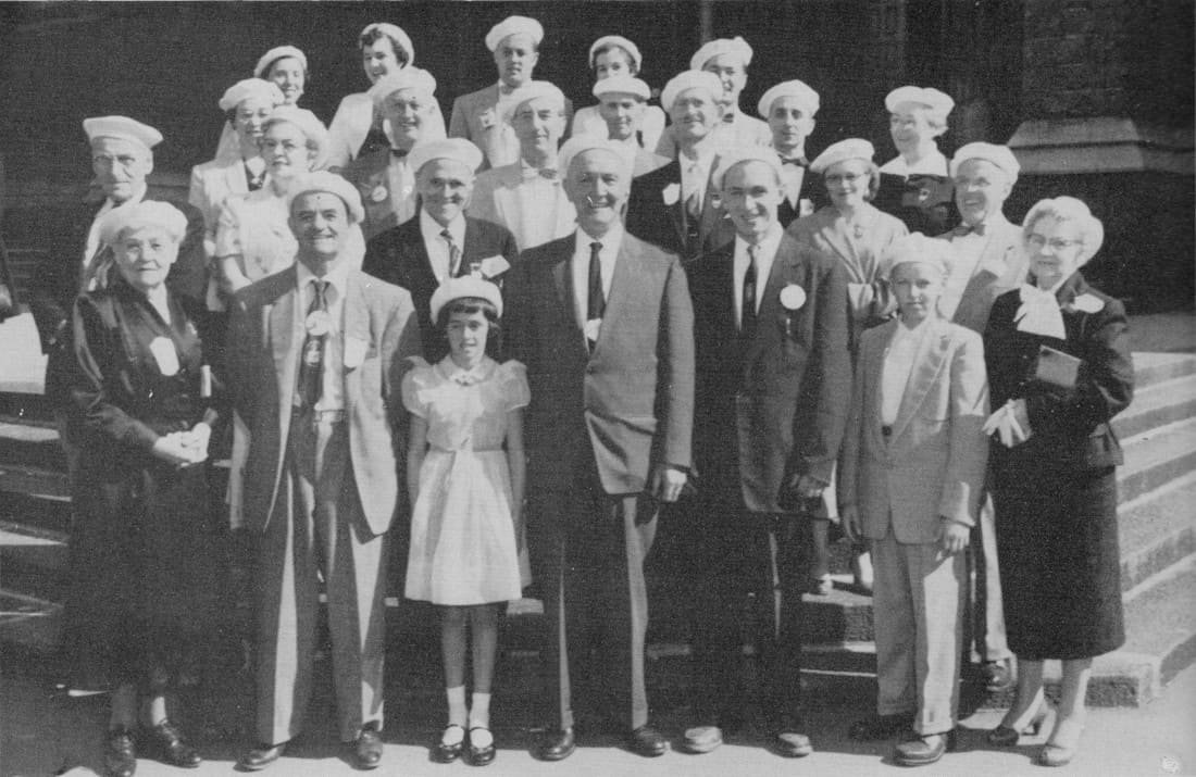 Des créditistes de partout, même des Îles-de-la-Madeleine et des États-Unis - Congrès 1955