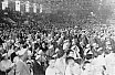 Samedi après-midi : l'aréna est plein - Congrès 1955