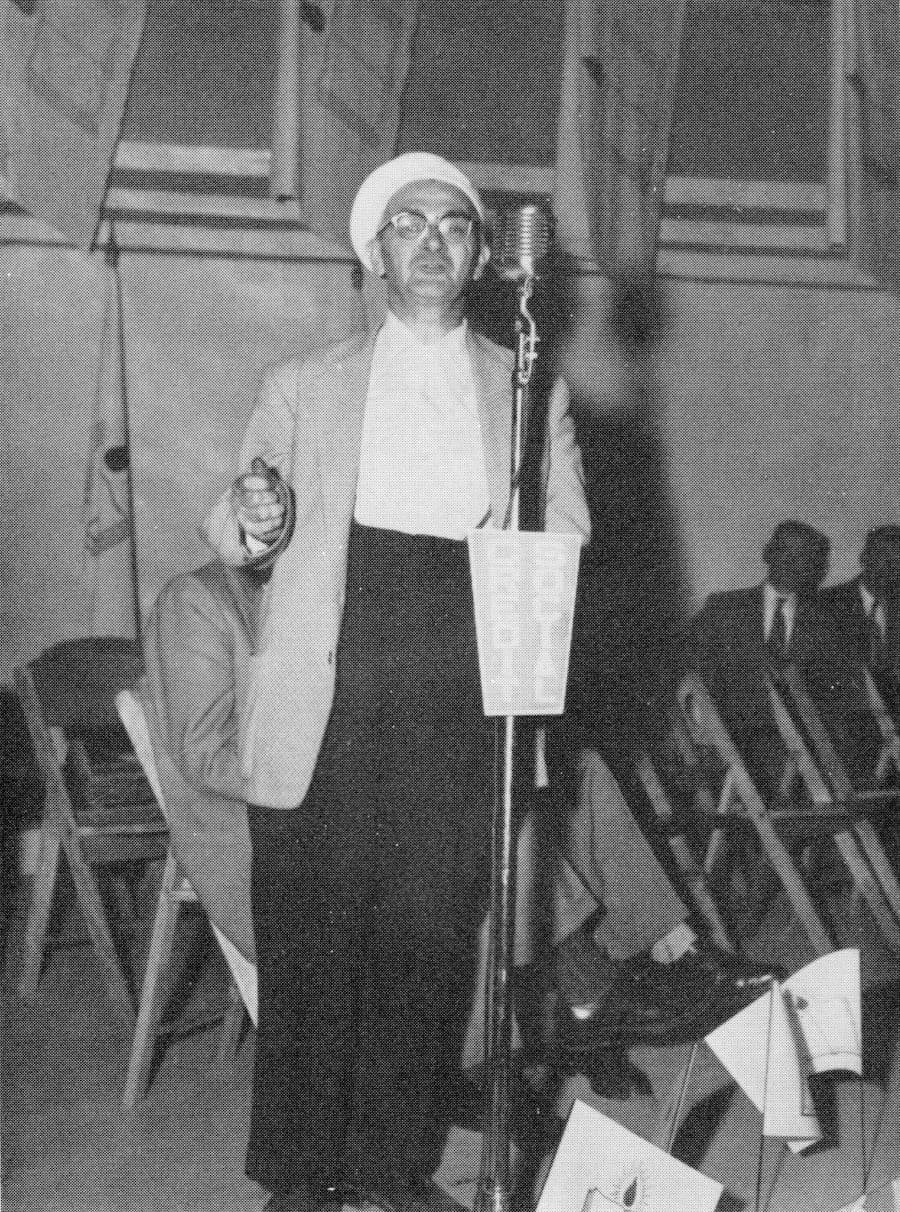 L'échevin L.-P.-Antoine Bélanger de Beaupré - Congrès 1955
