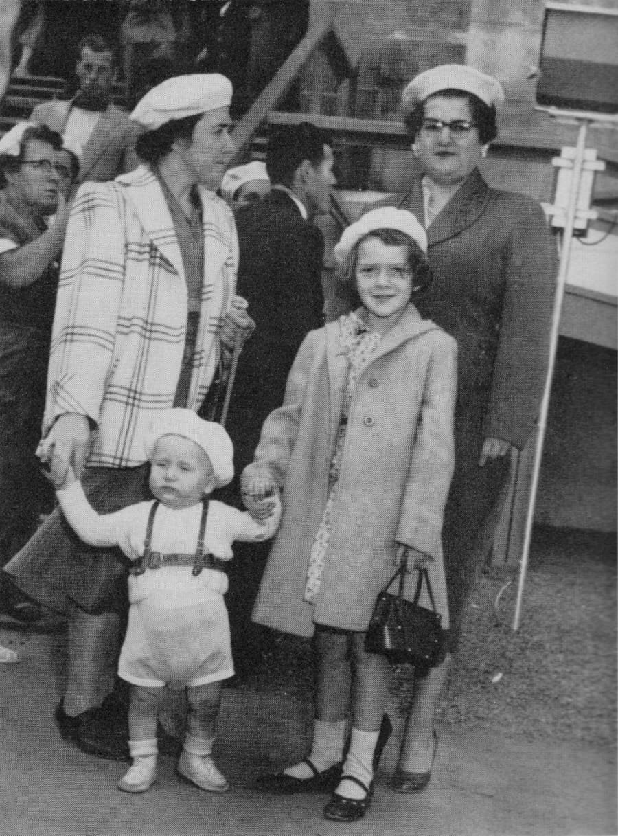 Le plus petit congressiste, Jean-Luc Lapierre, 13 mois - Congrès 1955