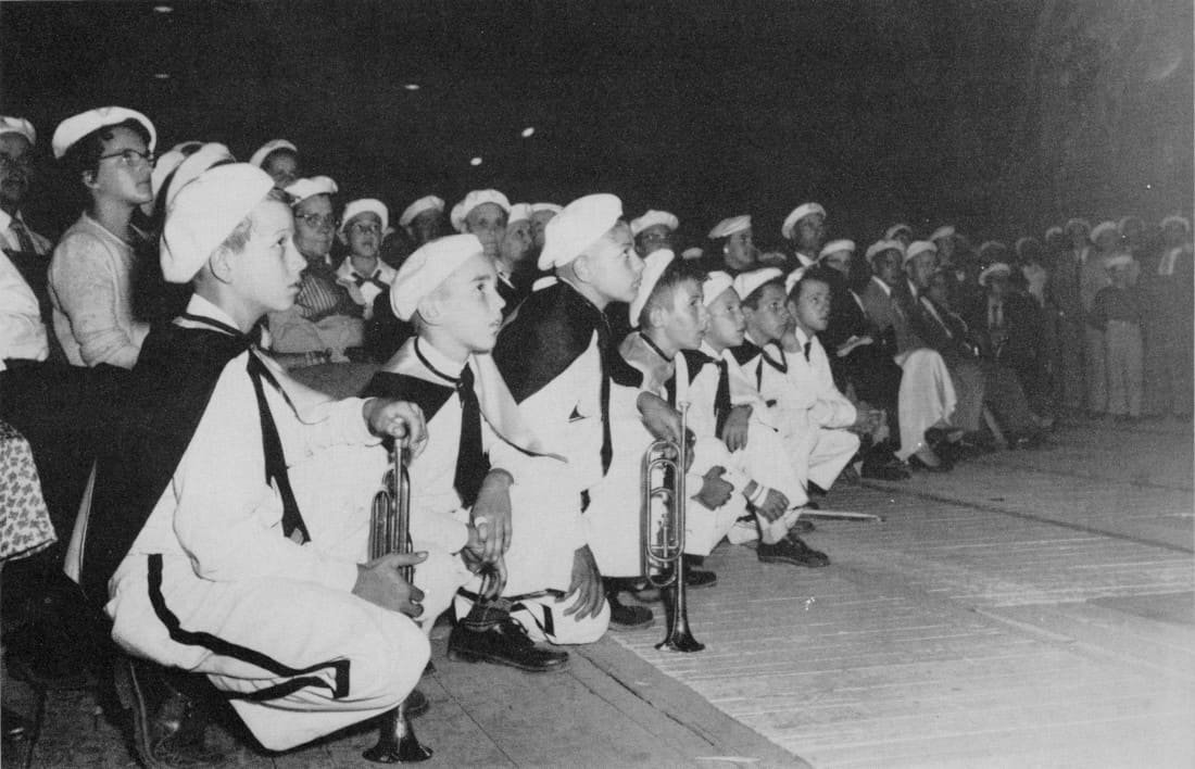 Autre photo de la Garde des Loisirs - Congrès 1955