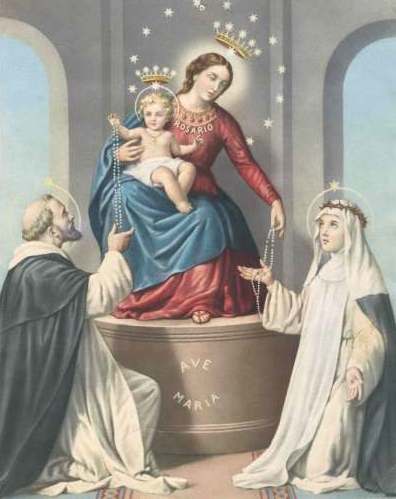 Notre-Dame de Pompéi, Reine du Rosaire