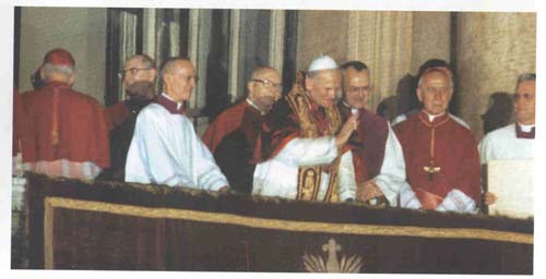 Première bénédiction du nouveau Pape, le 16 octobre 1978
