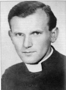 L'abbé Karol Wojtyla, jeune prêtre