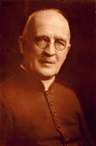 Le curé Édouard V. Lavergne