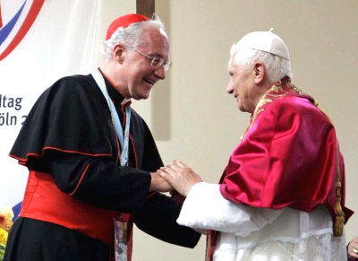 Le cardinale Ouellet et Benoît XVI