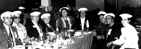 Famille de Mme Gauthier, congrès 1985