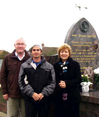 M. Gérard et Mme Monique Santer