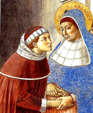 Saint Augustin et sa mère sainte Monique