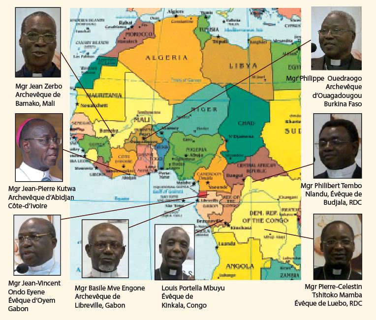 Évêques et Archévêques d'Afrique