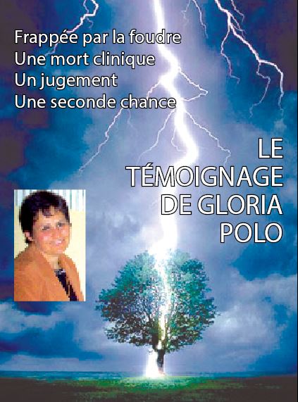 Gloria Polo frappée par la foudre