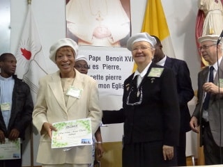 Céline Akouete et Thérèse Tardif