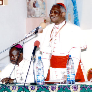 Card. Turkson et Mgr. Madega