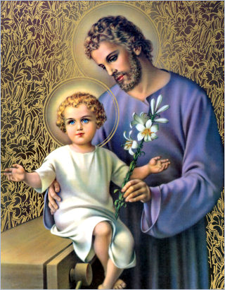 Saint Joseph et l'Enfant-Jésus