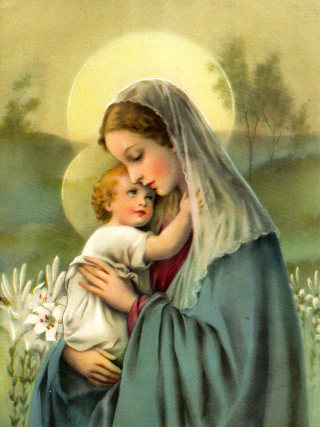 La Vierge Marie et l'enfant Jésus