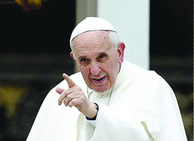 Audience du Pape François