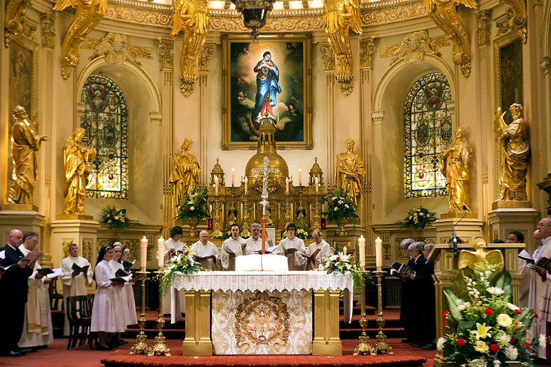 Vêpres solennelles à la cathédrale