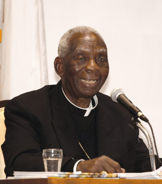 Le cardinal Bernard Agré