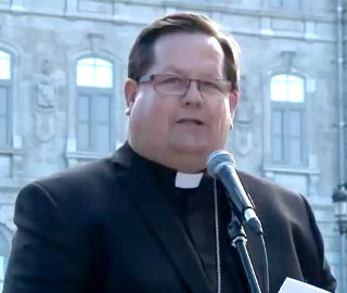 Le cardinal Gérald Cyprien Lacroix