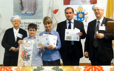 Jean-Baptiste, Christine et Sébastien LePape