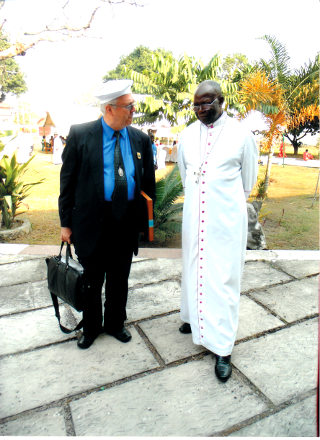 Marcel Lefebvre avec Mgr Milandou