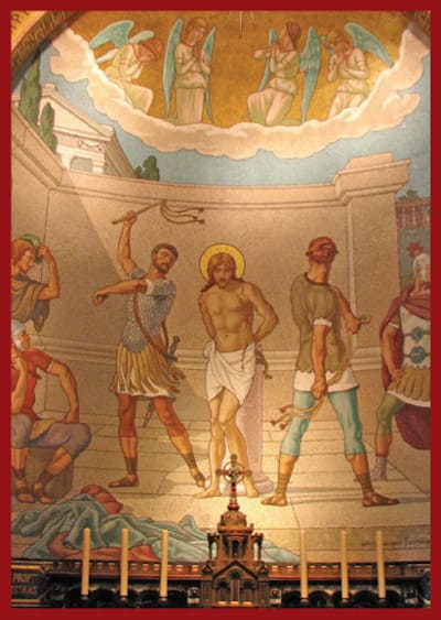 La flagellation de Jésus