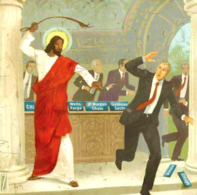 Jésus chasse les vendeurs du temple