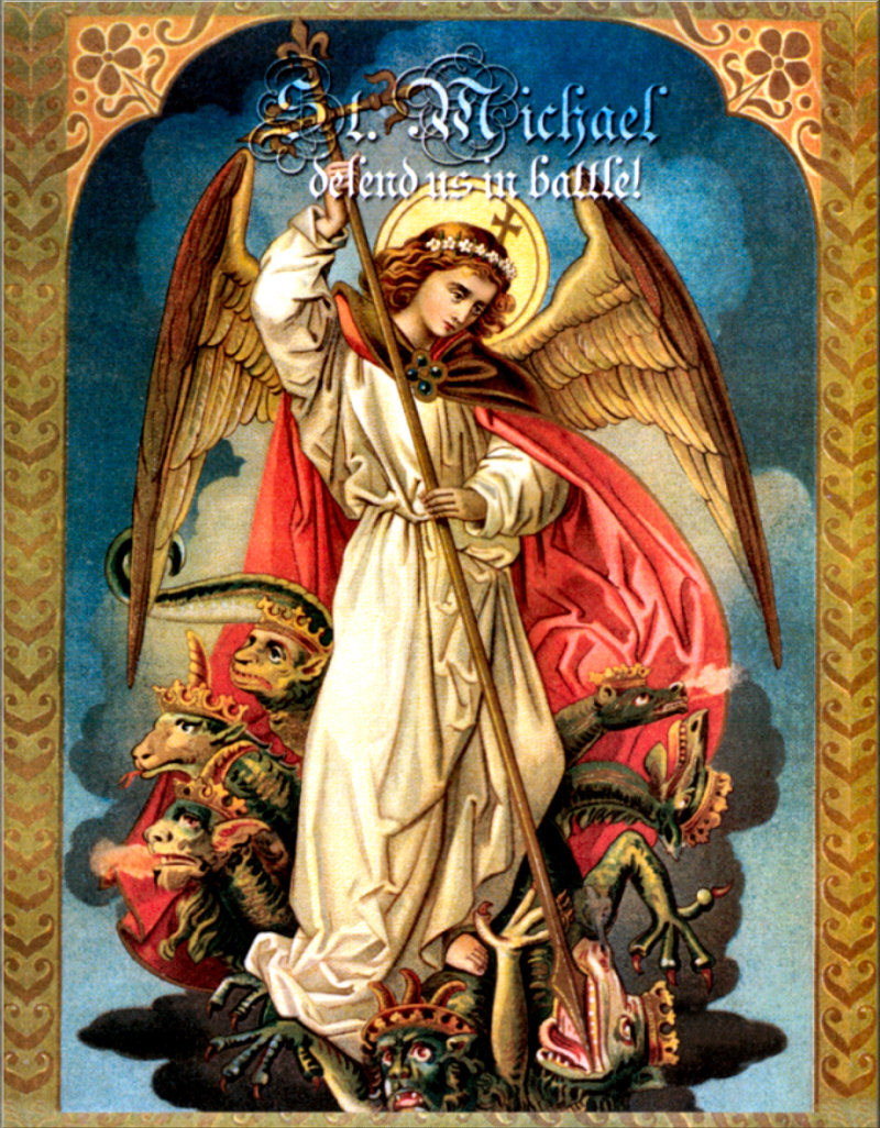 st Michael, defend us in battle