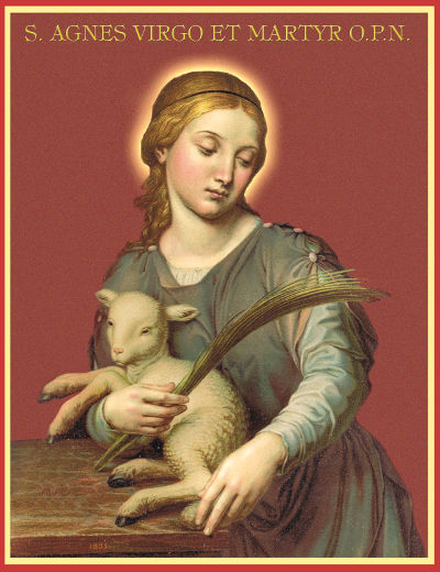 Sainte Agnès vièrge et martyre