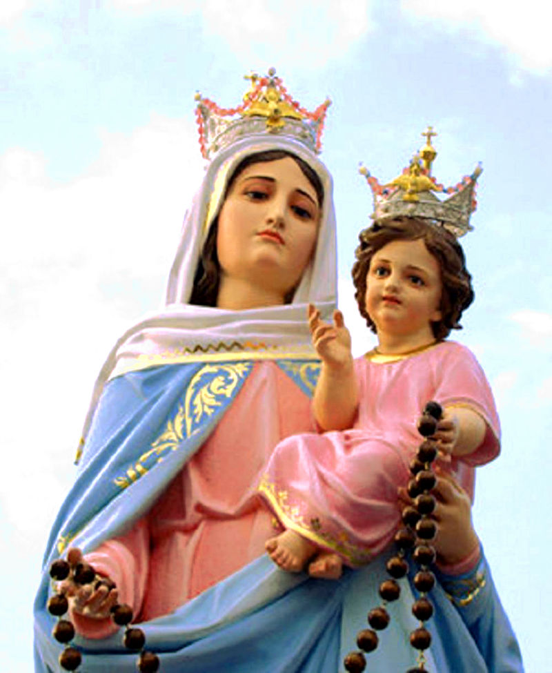 Vierge du Rosaire à San Nicolas de los Arroyos
