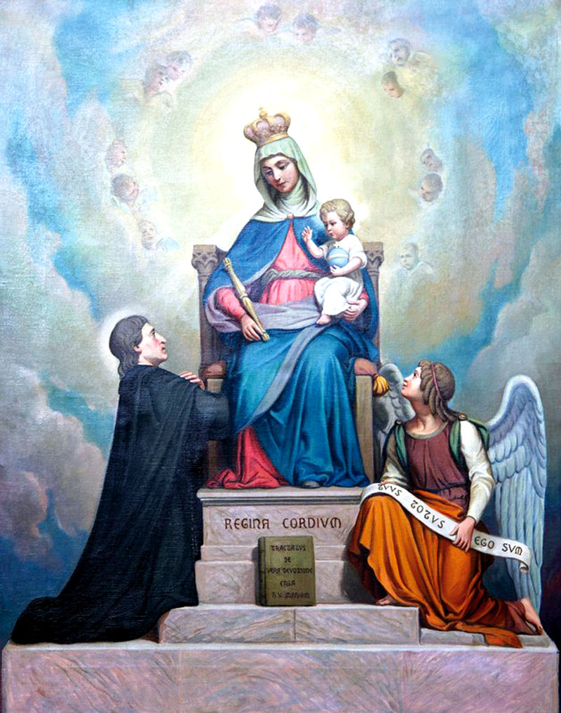 Vision de saint Louis-Marie Grignion de Montfort
