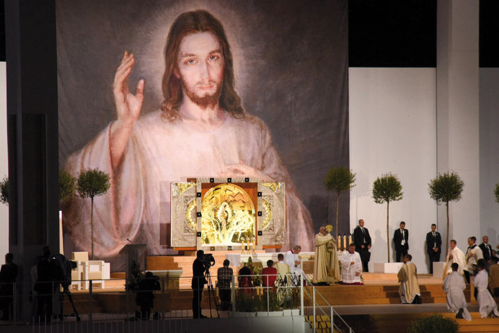 Adoration eucharistique aux JMJ