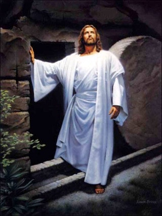 Jésus sortant du tombeau