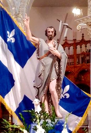 Saint Jean-Baptiste, patron des Canadiens français