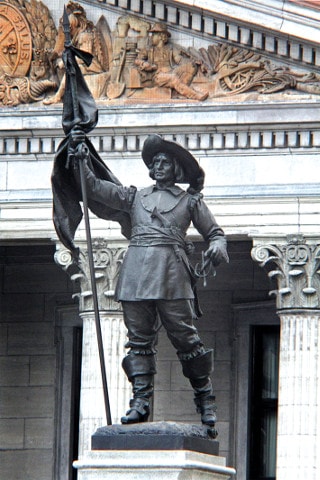 Statue de Maisonneuve