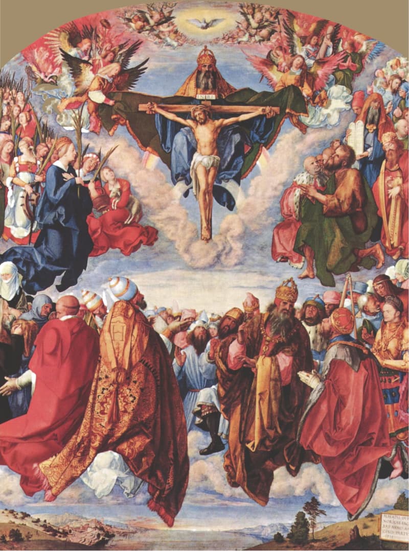 Adoration de la Trinité - Albrecht Dürer