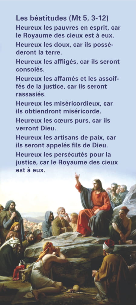 Les Béatitudes Mathieu 5;3-12
