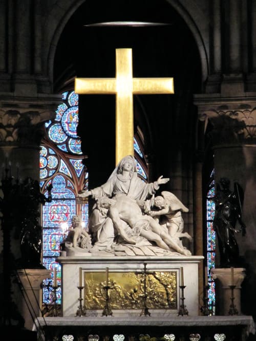 Pieta de la cathédrale Notre-Dame de Paris