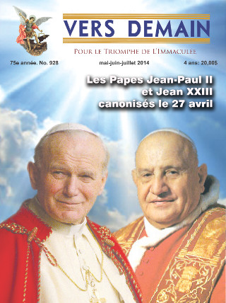 Vers Demain mai - juin - juillet 2014