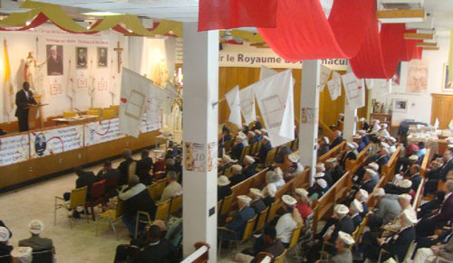 audience durant le congrès à Rougemont